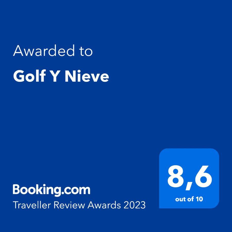 Golf Y Nieve Apartment Sabinanigo Ngoại thất bức ảnh